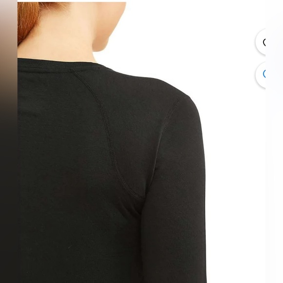 2 NIB Ozark Trail Women's Wool Blend Baselayer Crew retal $50 small - Picture 3 of 9